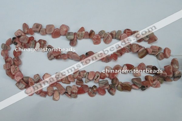 CCH328 15.5 inches 10*15mm rhodochrosite chips gemstone beads wholesale