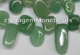 CCH329 15.5 inches 10*15mm green aventurine chips beads wholesale