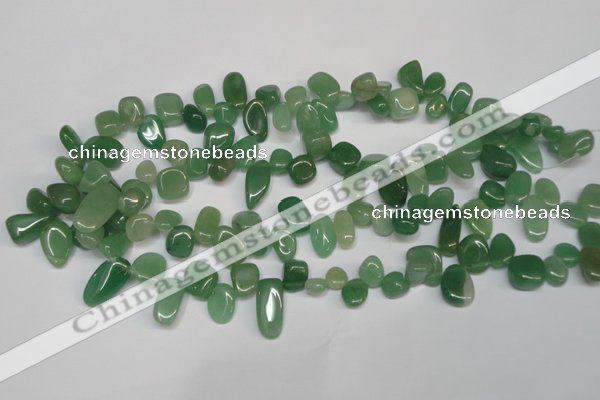 CCH329 15.5 inches 10*15mm green aventurine chips beads wholesale