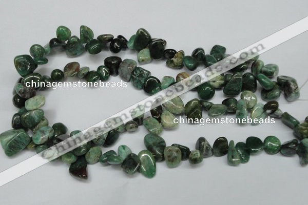 CCH330 15.5 inches 10*15mm New dragon blood jasper chips beads wholesale