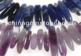 CCH34 16 inches purple & blue sodalite chips beads wholesale