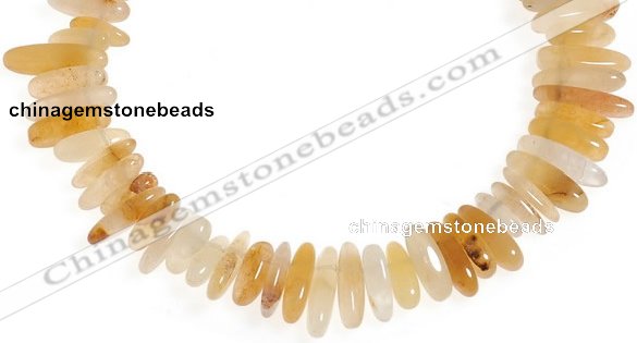 CCH36 16 inches topaz chips gemstone beads wholesale