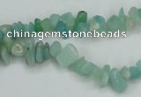 CCH45 32 inches 5*8mm amazonite chip gemstone beads wholesale