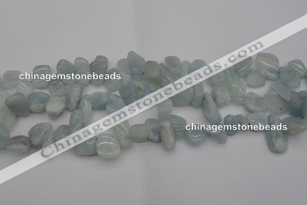 CCH608 15.5 inches 10*14mm - 15*20mm aquamarine chips gemstone beads