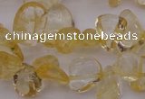 CCH612 15.5 inches 6*8mm - 10*14mm citrine chips gemstone beads