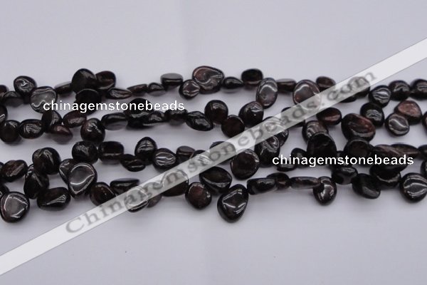 CCH617 15.5 inches 6*8mm - 10*14mm garnet chips gemstone beads