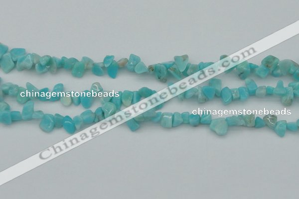 CCH631 15.5 inches 6*8mm - 10*14mm Peru amazonite chips beads