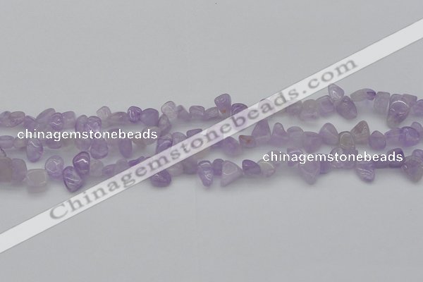 CCH641 15.5 inches 6*8mm - 10*14mm lavender amethyst chips beads