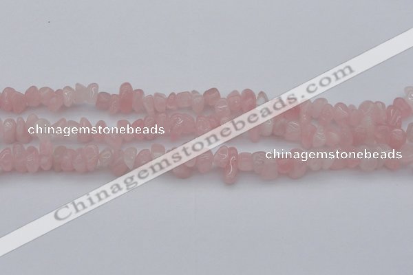 CCH654 15.5 inches 8*12mm - 10*14mm rose quartz chips beads