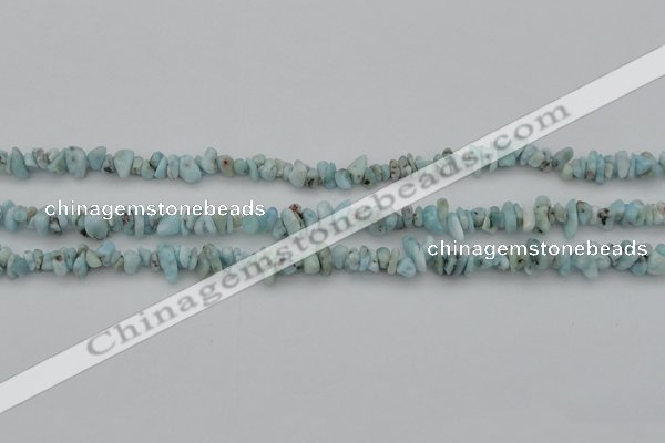 CCH661 15.5 inches 4*6mm - 5*8mm larimar gemstone chips beads