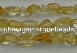CCH672 15.5 inches 4*6mm - 5*8mm citrine gemstone chips beads