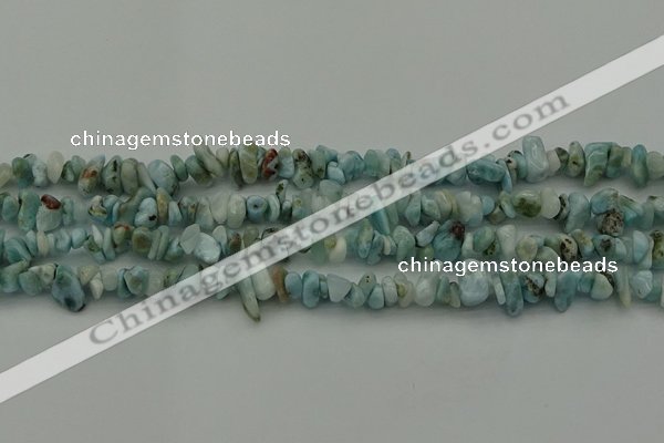 CCH676 15.5 inches 4*6mm - 5*8mm larimar gemstone chips beads
