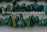 CCH678 32 inches 4*6mm - 5*8mm turquoise gemstone chips beads