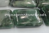 CCJ02 15.5 inches 22*30mm rectangle natural African jade beads wholesale