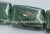 CCJ03 15.5 inches 30*40mm rectangle natural African jade beads wholesale