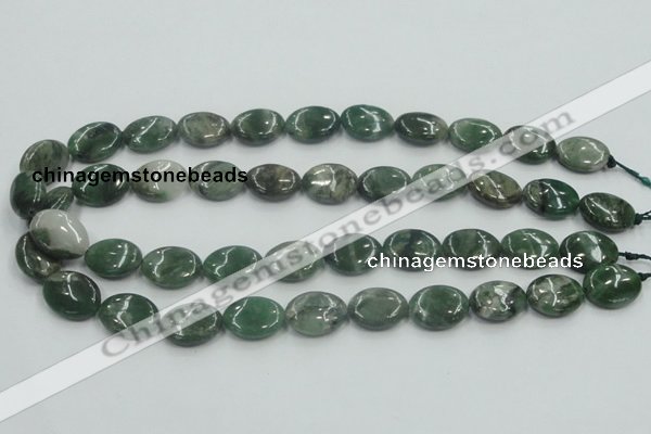 CCJ05 15.5 inches 13*18mm oval natural African jade beads wholesale