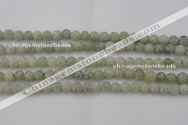 CCJ202 15.5 inches 8mm round China jade beads wholesale