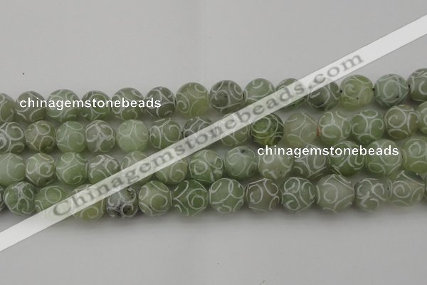 CCJ205 15.5 inches 14mm round China jade beads wholesale