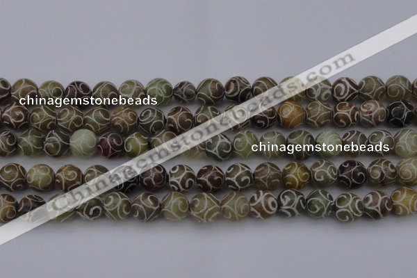 CCJ213 15.5 inches 10mm round China jade beads wholesale