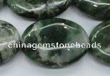 CCJ23 15.5 inches 22*30mm oval natural African jade beads wholesale