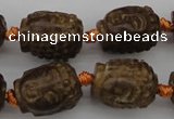 CCJ232 15.5 inches 13*18mm carved buddha China jade beads