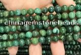 CCJ402 15.5 inches 8mm round west African jade beads wholesale