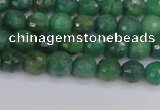 CCJ410 15.5 inches 4mm faceted round west African jade beads