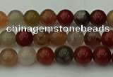 CCJ450 15.5 inches 4mm round colorful jasper beads wholesale