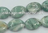 CCJ50 15.5 inches 13*18mm oval African jade gemstone beads