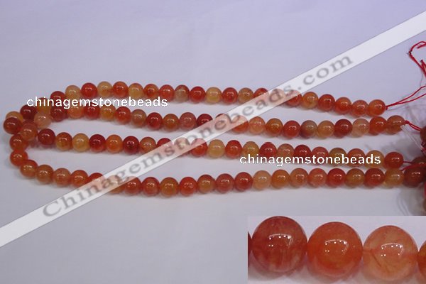 CCL03 15 inches 8mm round carnelian gemstone beads wholesale