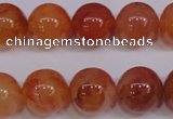 CCL06 15 inches 14mm round carnelian gemstone beads wholesale