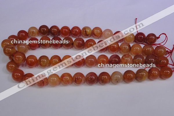 CCL06 15 inches 14mm round carnelian gemstone beads wholesale