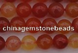 CCL62 15.5 inches 8mm round carnelian gemstone beads wholesale