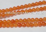 CCN03 15.5 inches 4mm round candy jade beads wholesale