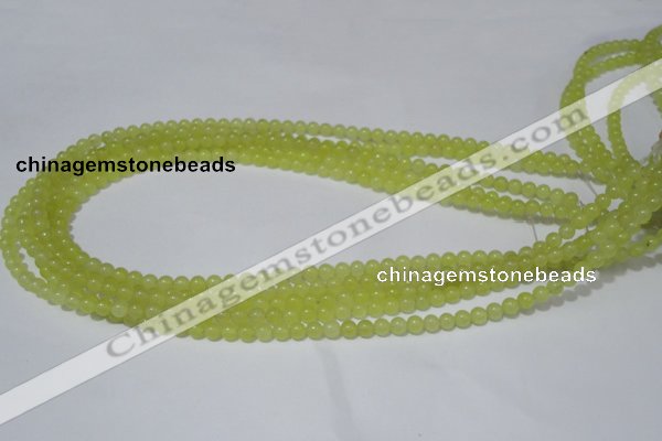 CCN06 15.5 inches 4mm round candy jade beads wholesale