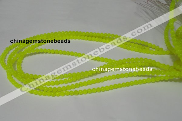 CCN07 15.5 inches 4mm round candy jade beads wholesale