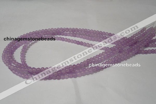 CCN08 15.5 inches 4mm round candy jade beads wholesale