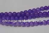 CCN09 15.5 inches 4mm round candy jade beads wholesale