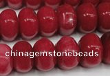 CCN100 15.5 inches 10*15mm rondelle candy jade beads wholesale