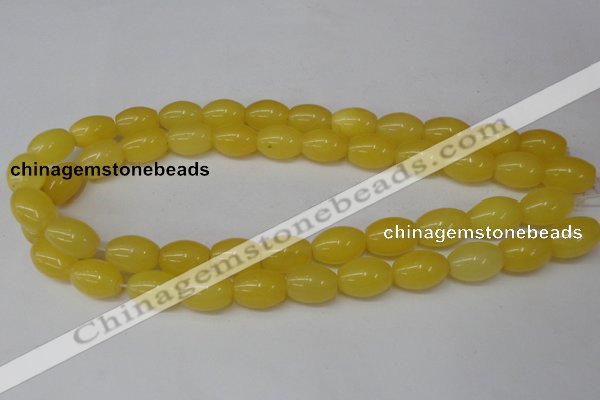 CCN111 15.5 inches 12*16mm rice candy jade beads wholesale