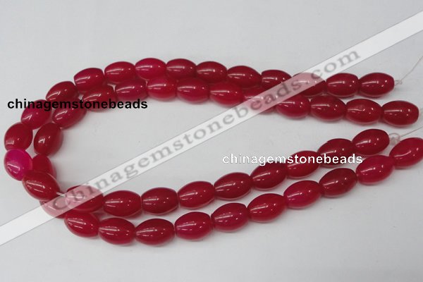 CCN114 15.5 inches 12*16mm rice candy jade beads wholesale