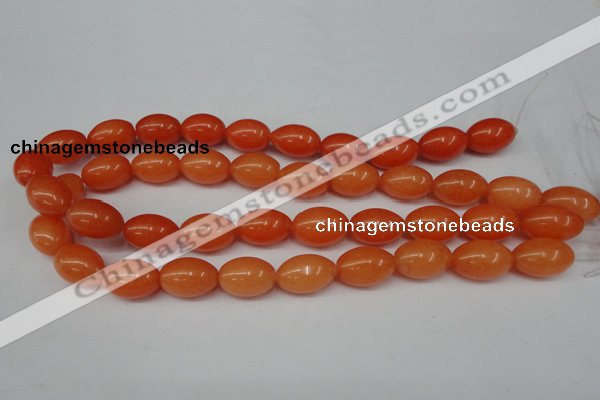 CCN121 15.5 inches 13*18mm rice candy jade beads wholesale
