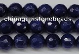 CCN1214 15.5 inches 10mm faceted round candy jade beads wholesale