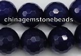 CCN1218 15.5 inches 18mm faceted round candy jade beads wholesale