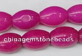 CCN122 15.5 inches 13*18mm rice candy jade beads wholesale