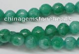 CCN1223 15.5 inches 8mm faceted round candy jade beads wholesale