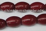 CCN125 15.5 inches 13*18mm rice candy jade beads wholesale