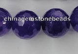 CCN1259 15.5 inches 20mm faceted round candy jade beads wholesale