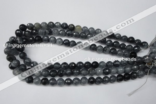 CCN1264 15.5 inches 10mm faceted round candy jade beads wholesale