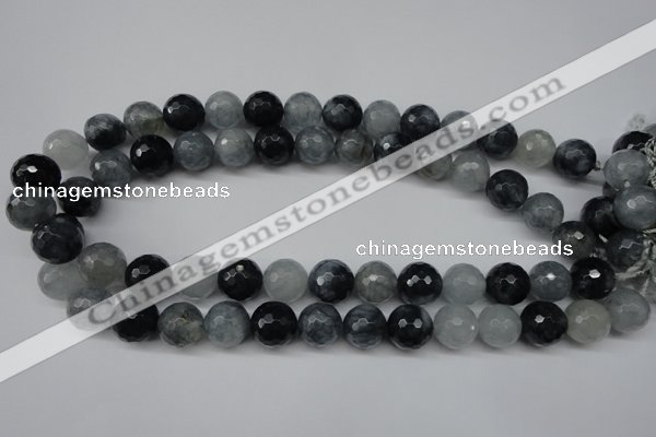 CCN1266 15.5 inches 14mm faceted round candy jade beads wholesale